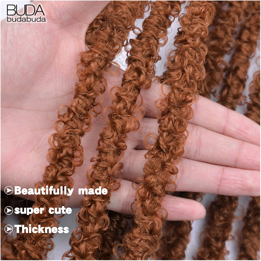 Butterfly Locs Crochet Hair Extensions Locks Braid Synthetic Hair 6