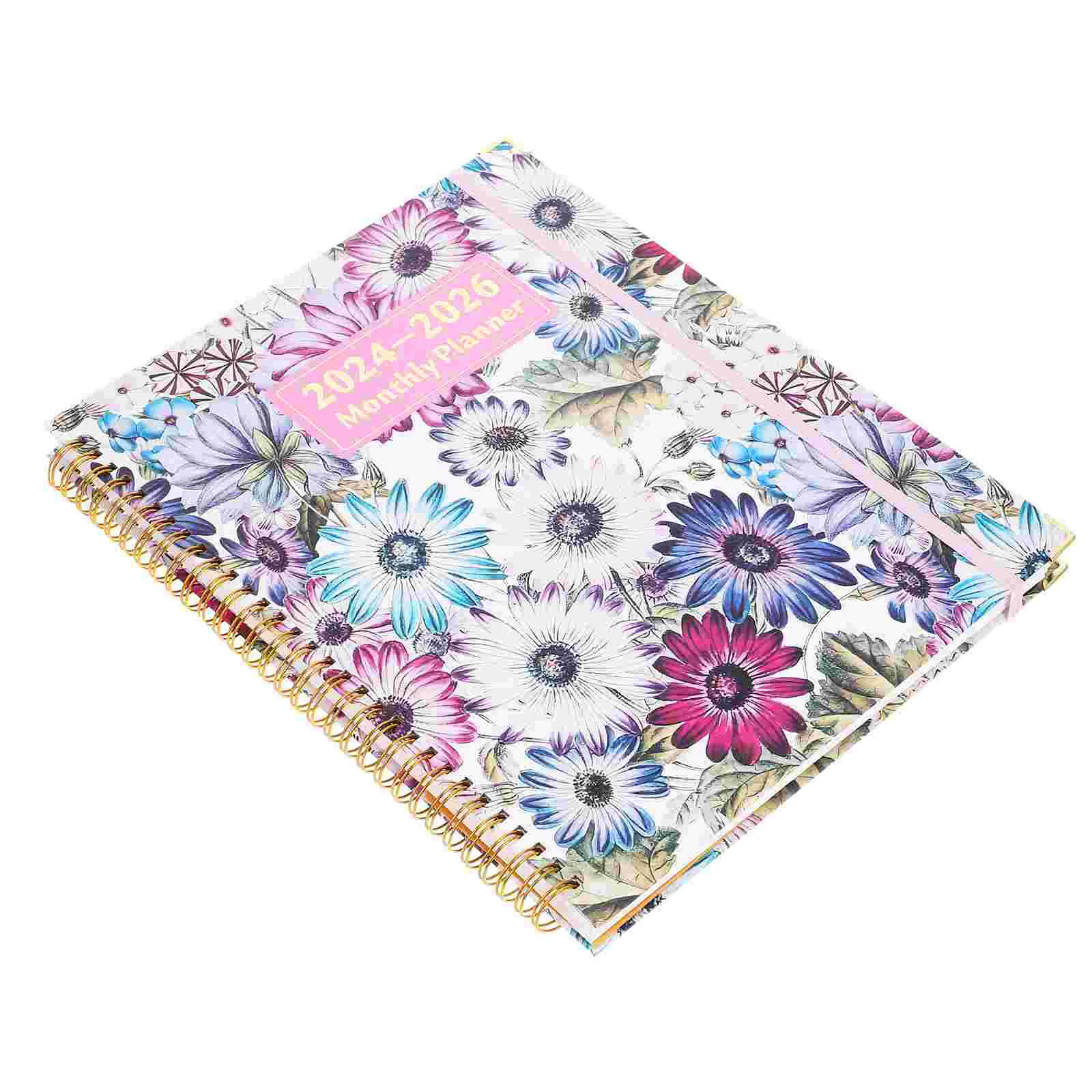 

2024 Agenda Book Mission 2024-2026 Daily Planner Notebook Journal Spiral Students Planning Notepad to Do List Paper Portable