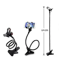 Universal Cell Phone Holder Flexible Long Arm lazy Phone Stand For iPhone Samsung Huawei Xiaomi 360° Rotation Stable Bracket - Image 5