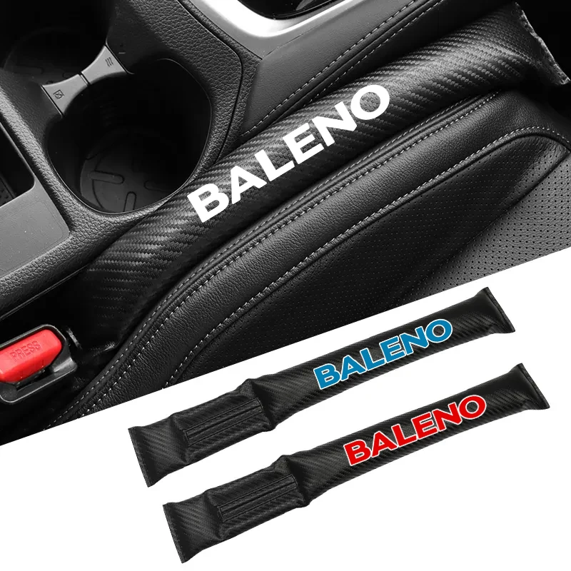 

Carbon Fiber Car Interior Seat Gap Plug Filler Pad For Suzuki Baleno 2015-2019 Car Styling Accessories