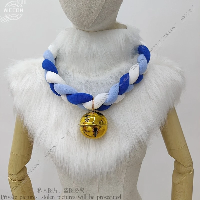 Triple Plait Bell Collar Fursuit Kigurumi Furry Suit Kig Woman Man Comic-Con Character Masquerade Role Play Unisex Party Gift cosplay costumes kigurumi pajamas