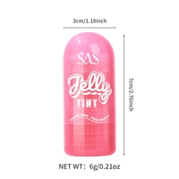 4 Color Jelly Blusher, Moisturizing Crystal Lipstick, Long-lasting Moisturizing Multifunctional Makeup, Suitable For Daily Use 2