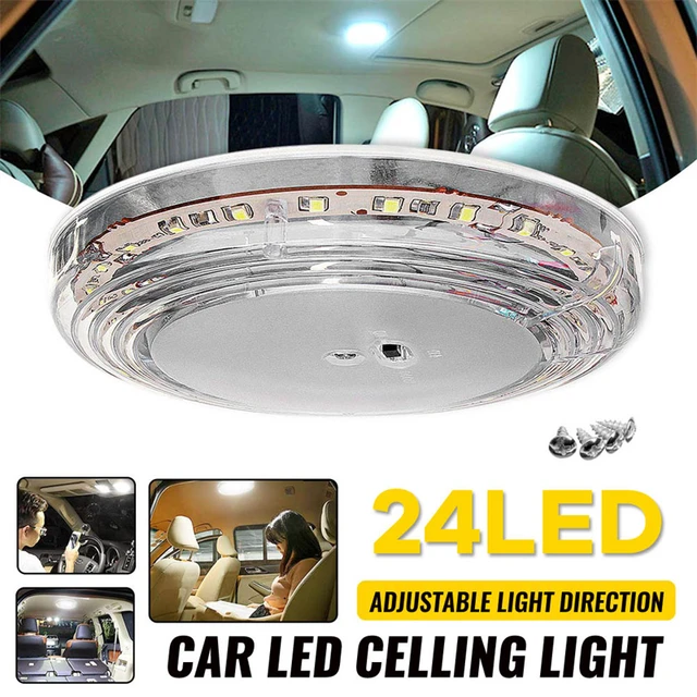 Round Led Lights 12v Interior, Interior Light Car Roof 12v