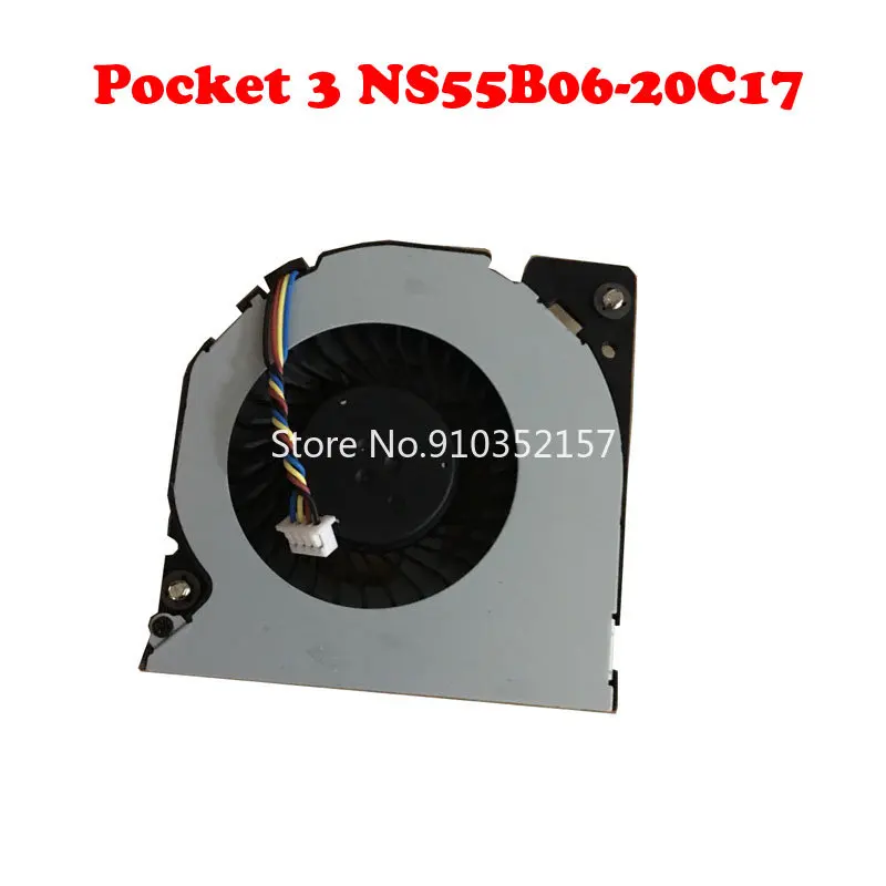 Ventola Cpu Per Laptop Per Gpd P3 Pocket 3 Ns55B06-20C17 Pocket 3 Ns55B96-16E15 Win3 G1618-03 Eg50060S2-C07C-S9A Win 3 Dc5V 1.70W 4Pin