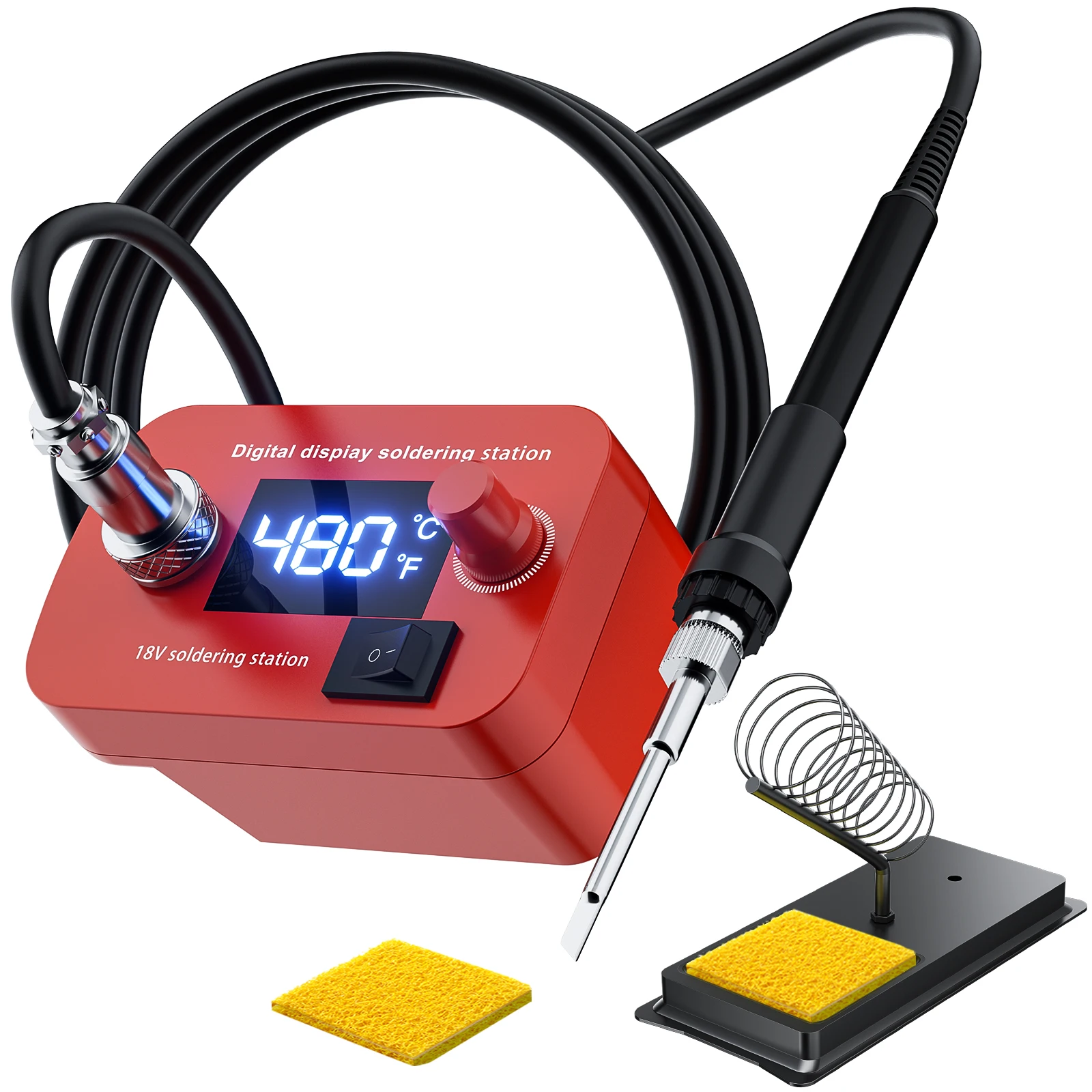 Cordless Elektrische Lötkolben Für Milwaukee M18 Batterie Temperatur Einstellbare Schweißen Maschine Für Home DIY Reparatur Werkzeug