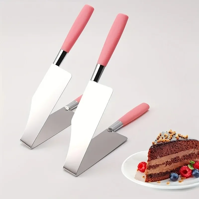 One piece, Stainless Steel Cake Slicer-Creative Cake Slicer, Pastry Slicer, Pizza Pie Slicer-Convenient Kitchen Tool