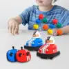 RC Car Toy Players Fight Portable Cartoon Vehicle Toy Toy Game RC Bumper Car 4