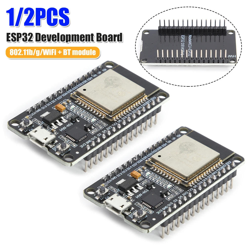 WiFi Bluetooth Dual-Core Development Board with Antenna