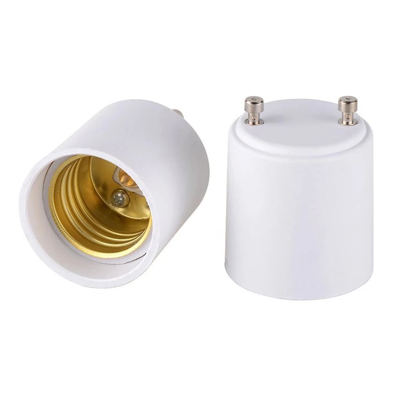 GU24 To E27 LED Holder White Light Lamp Bulb Socket Converter Holder Adapter Fireproof GU24 To E27 Bulbs Bases Home Hardware