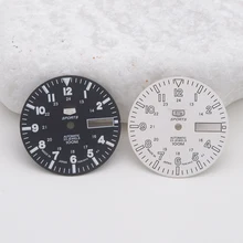 

Seiko NH36 dial Green Luminous dial with Retro Diving fit Seiko Turtle SKX007 for 7s26 4R36 movement case replace parts