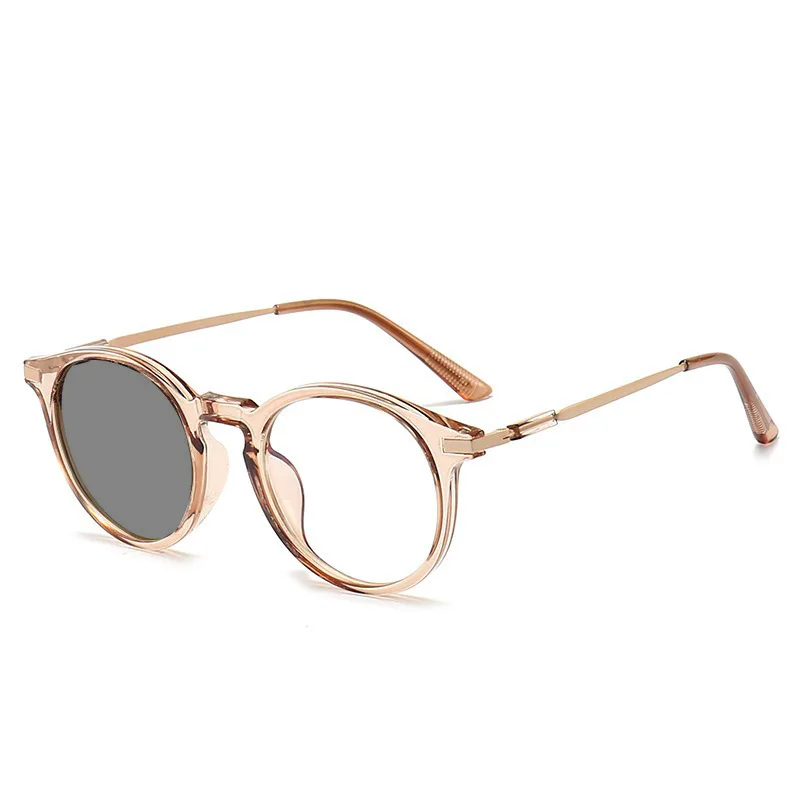 Ultra-Light Anti-Blue Retro Round Reading Glasses