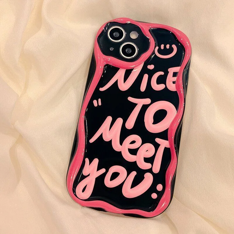 Floral Cat Soft Phone Case Cover
