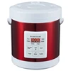 Arier Mini rice cooker 12-24V 220V Multifunction Electric steamer home Appliance portable for camping Red English Menu 1