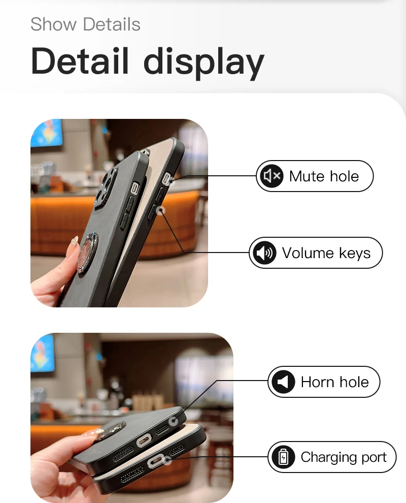 K 40 60 Leather Ring Holder Case For Xiaomi K30 K50 K60 K40 Pro Ultra Retro Back Cover Redmi 9A 9 9c 10C 12c 10A A1 Plus_voghion.com