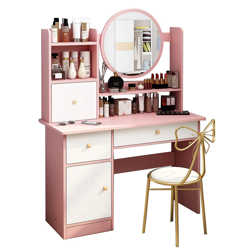 

Internet celebrity dresser, storage cabinet, integrated dressing table, bedroom, modern and simple, small makeup small apartment