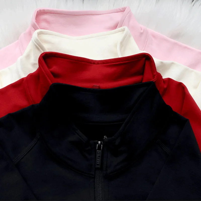 SVEIC Impact Yoga Sports Long Sleeve Zipper Fitness Coats Workout Tops Training Sportswear Jackets Zippy Women Gym Clothing New