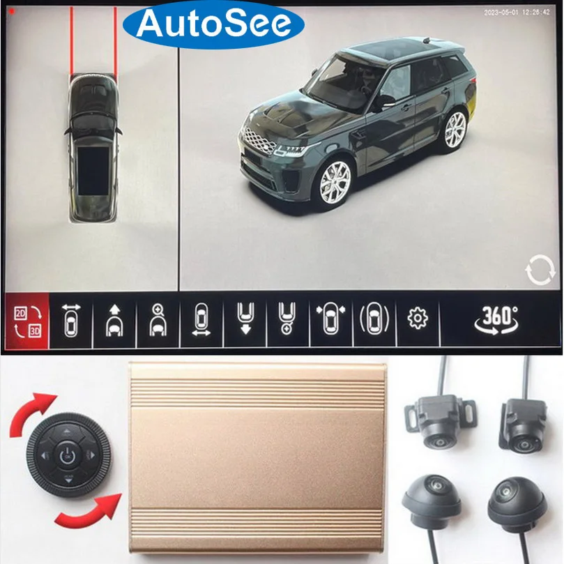 forLandRoverRangeRoverEvoqueVelar360degreecamerabirdeye