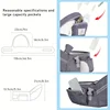 Ergonomic  Baby Carrier Adjustable Waistband Ergonomic Lightweight Collapsable Hipseat Carrier Portable Pocket 4