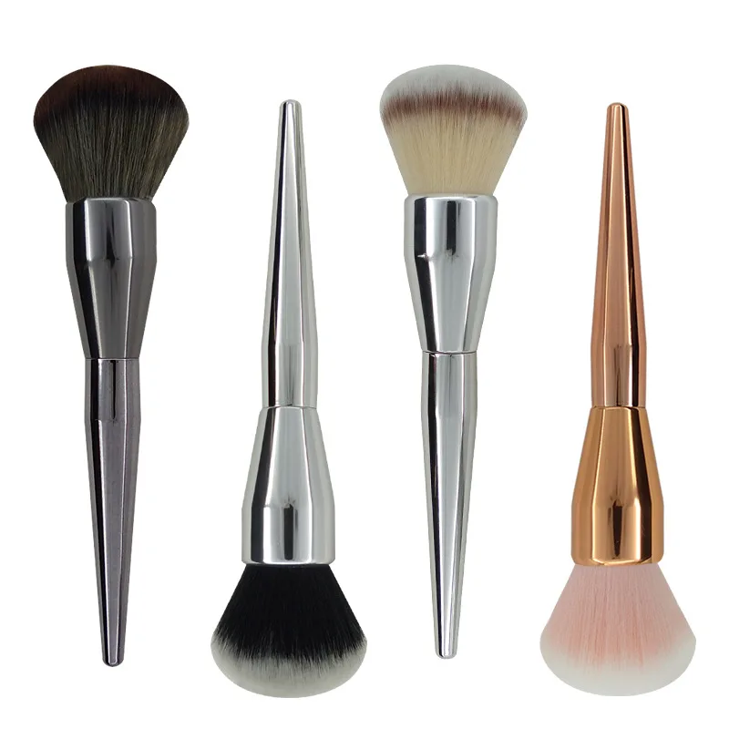 1Pc Makeup Brush Face Cheek Contour Blusher Nose Foundation Loose Power Cosmetic Make Up Brushes Tool Powder Blush Kabuki Brush