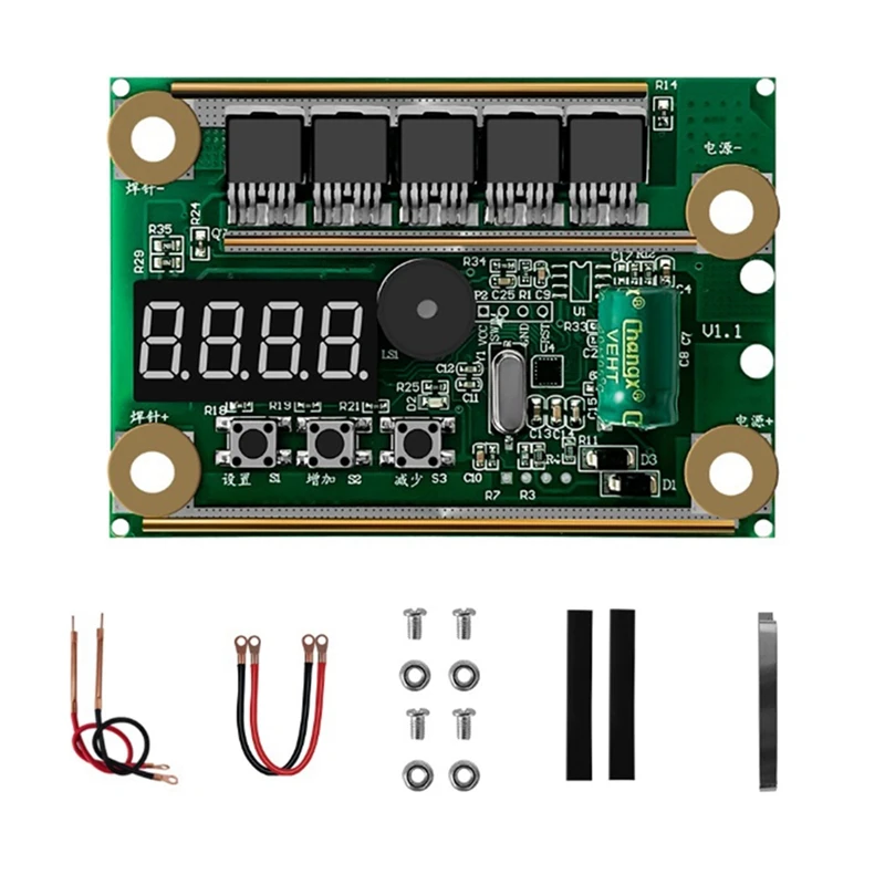 

Control Panel 10-15V Digital Display Welding Machine DIY Set 18650-Lithium Battery Power Adjustable Mini Spot Welding Machine