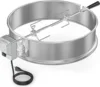 Stainless Steel Rotisserie Ring Kit for Weber 22 Inch Charcoal Kettle and Other Similar Grills 1