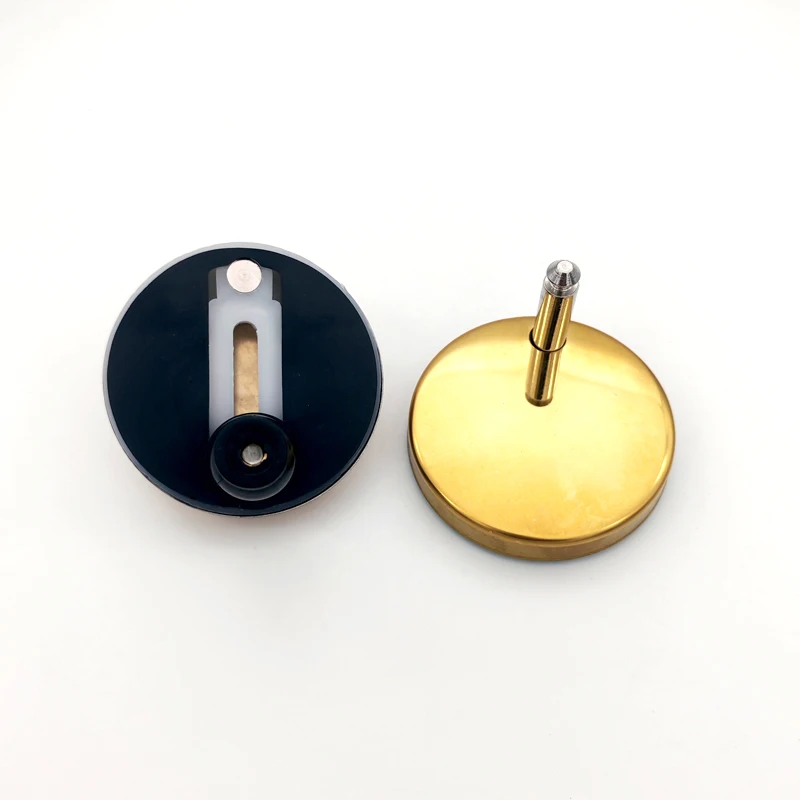 Matt Stainless Steel Toilet Seat Soft Release Top Fix Hinge 2 Pcs/lot Quick Fit Home Bathroom Accessories