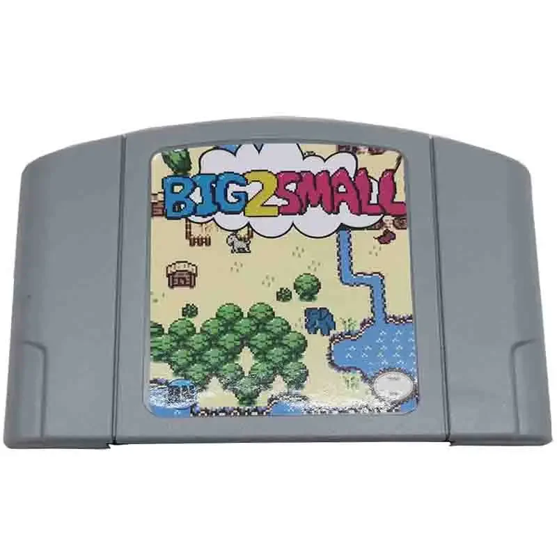 

Big 2 mall N64 Game Card Series Is Suitable for N64 Version, American English Version and Japanese Animation Toy Gift.