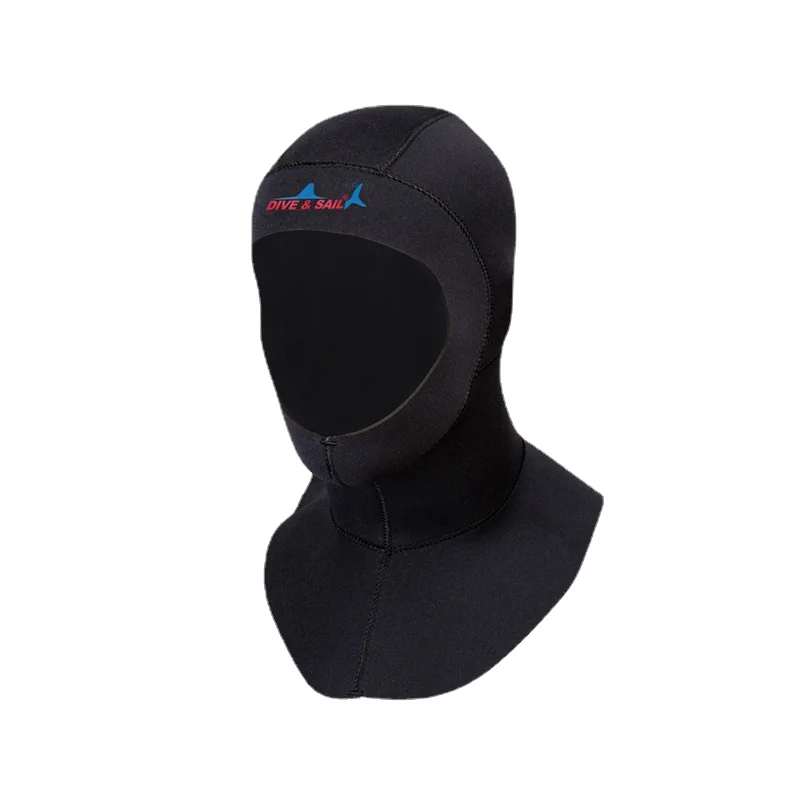 3mm Neoprene Scuba Diving Cap With Shoulder Snorkeling Equipment Hat