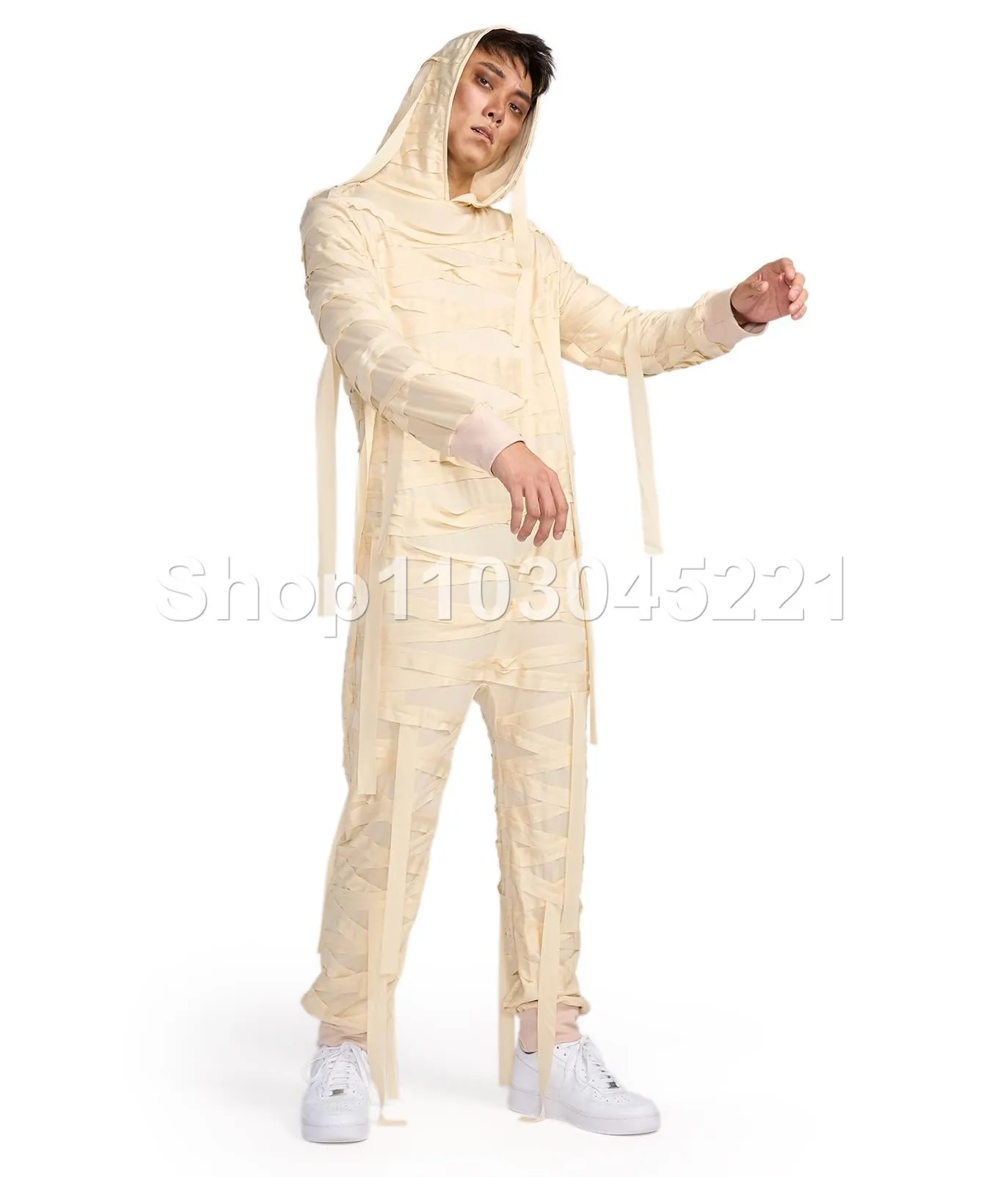 

Men's Halloween Costume Classic Costume Horror Adult Jumpsuit Cosplay Dress Up Costume Props