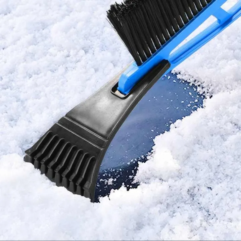 Snow Removal Shovel for Automobile Multi-function Two-in-one Ice Removal Shovel Scraping Snow Winter Tools windshield shovel snow shovel