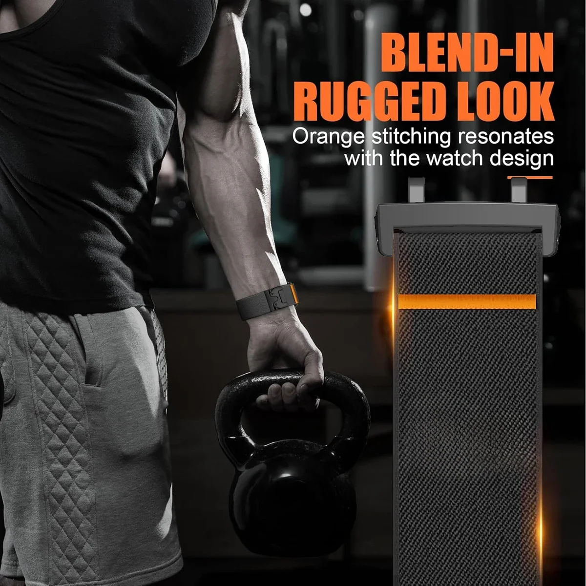 Ultra Elastic Sports Loop Nylon Strap - Enhanced Durability Bracelet