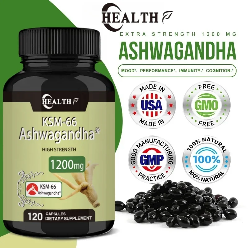 South African Drunken Eggplant Capsules, Relieve Stress And Emotions, 1200mg, 120 Capsules Concentration Enhancer