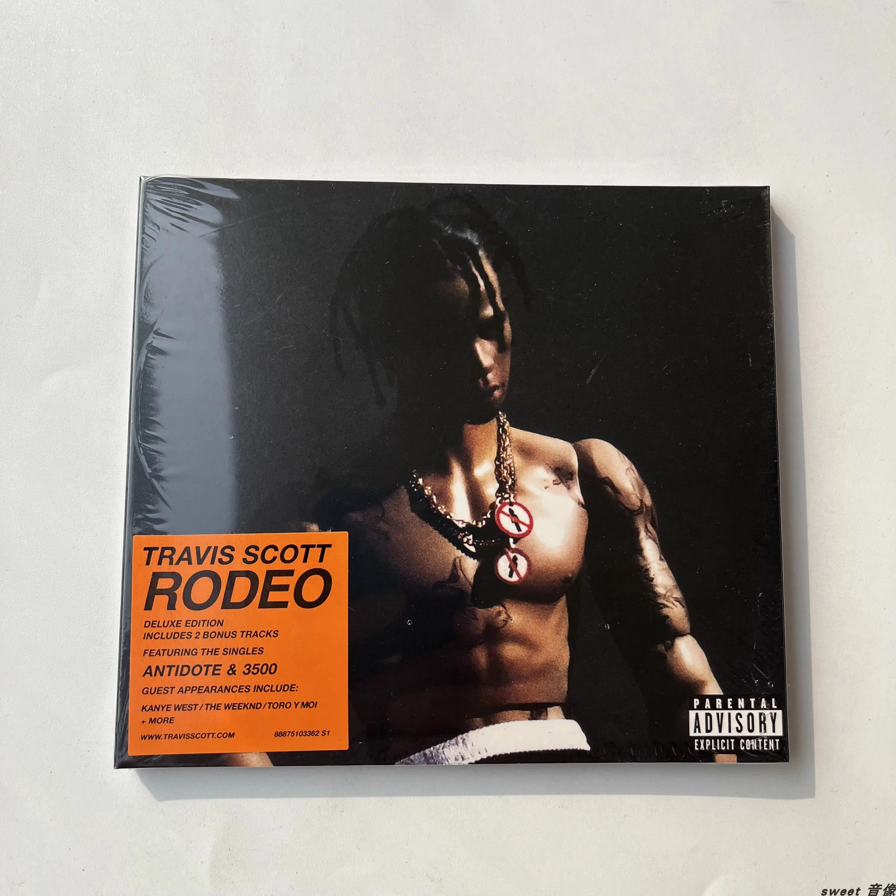 

Retro Travis Scott Music CD Rodeo Album Compact Disc Cosplay CD Walkman Car Play Songs Soundtracks Box Party Music Gifts