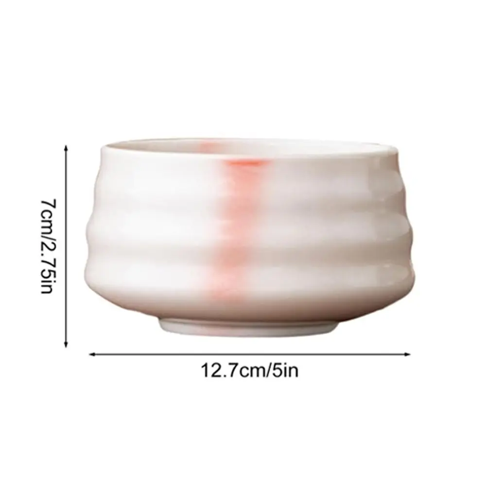 Traditional Ceramic Tea Matcha Bowl Handmade Green Tea Maker Cup for Japanese Matcha Preparation Kitchen Supplies