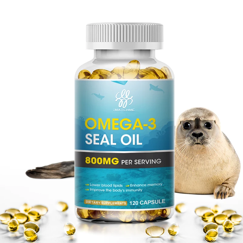 SealOilCapsuleOmega3RichInDHAEPADPAVitaminESupportBrain