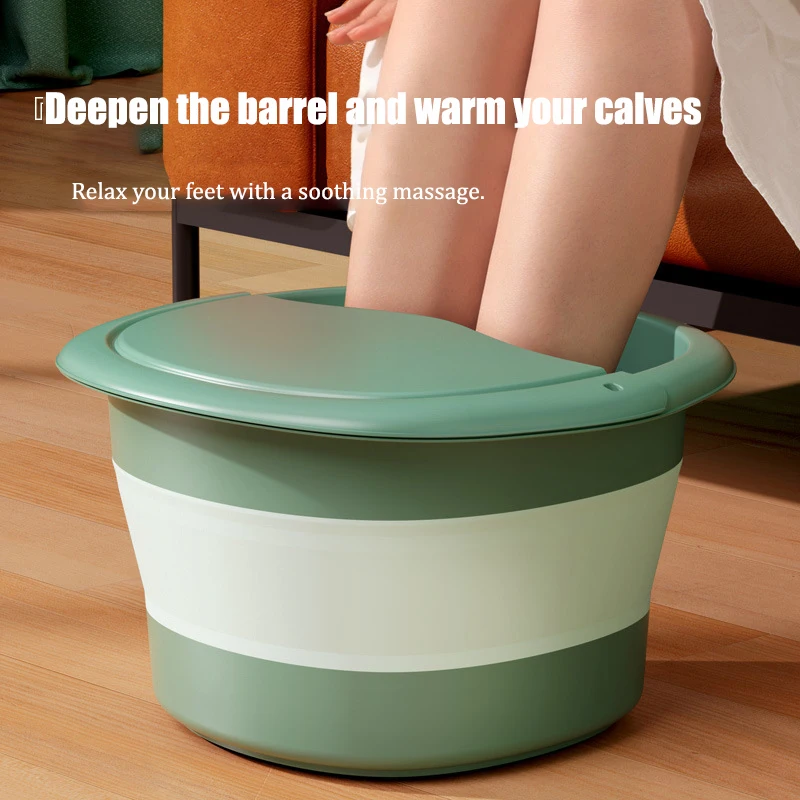 Foldable Foot Bath Massage Tub Portable Design for Easy Storage Integrated Foot Bath Tray an Essential Item for Foot Soaking