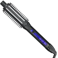 Brosse à cheveux professionnelle en céramique, bigoudi électrique, peigne, rouleau à friser, fer à friser 1