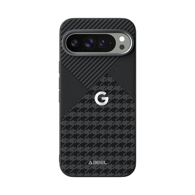 Kevlar Carbon Fiber Pattern Shockproof Wireless Charging Case