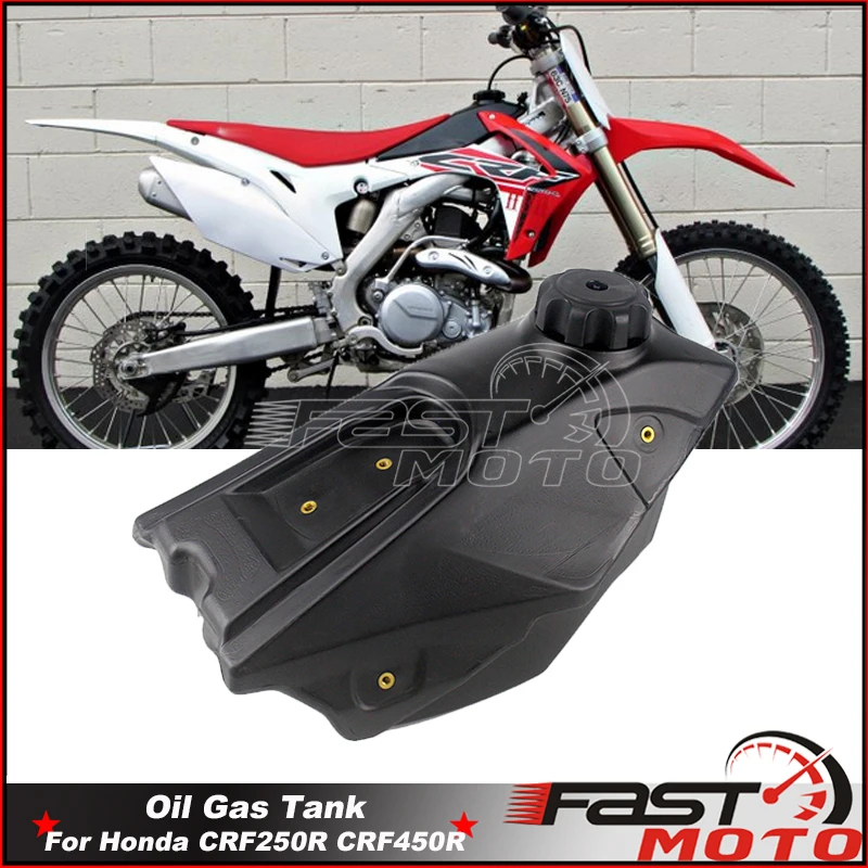 

Крышка бензобака для мотоцикла Honda CRF 450R 2013-2016 CRF 250R 14-17 Enudro Motocross, черные пластиковые бензобаки CRD450R