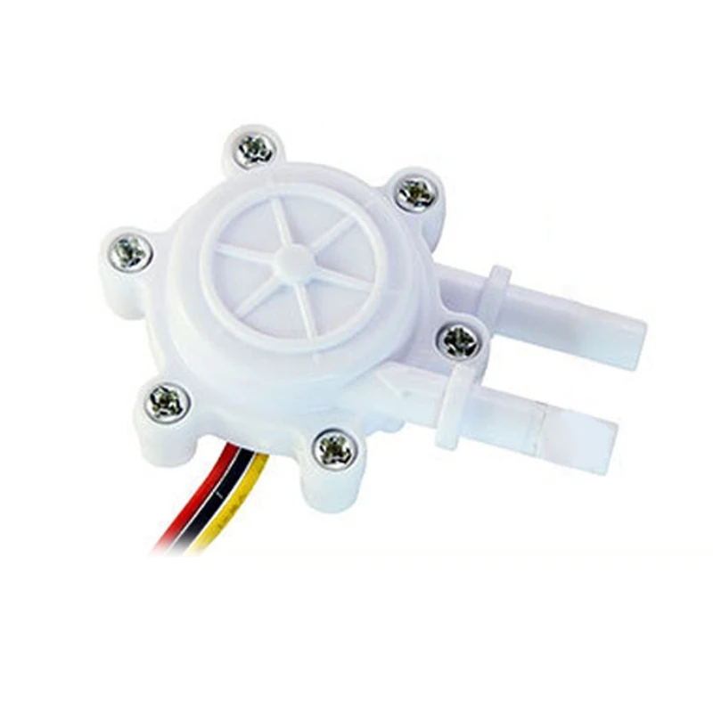 

1/4" Quick Water Flow Food-grade Flowmeter Fluid Meter Counter 0.2-8L/min for Drinking Fountain Dropship