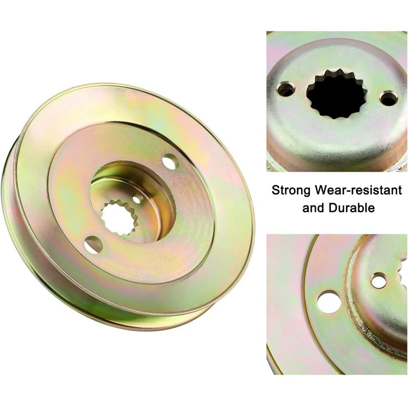 M163464 Mower Spindle Pulley For Turn Mowers,Deck Spindle Pulley For John Dee Re Z425 Z435 Z445, Replace M154394