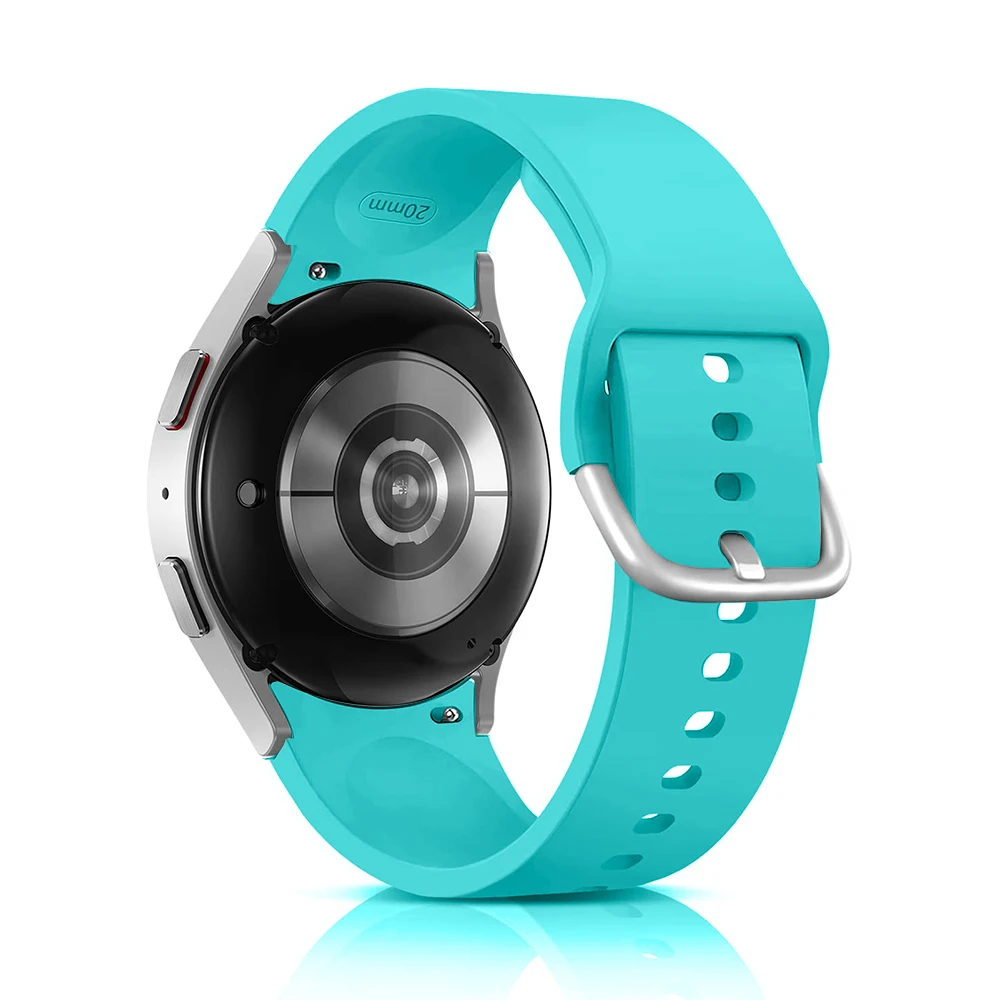 20mm Silicone Smartwatch Strap - No Gaps Design Bracelet