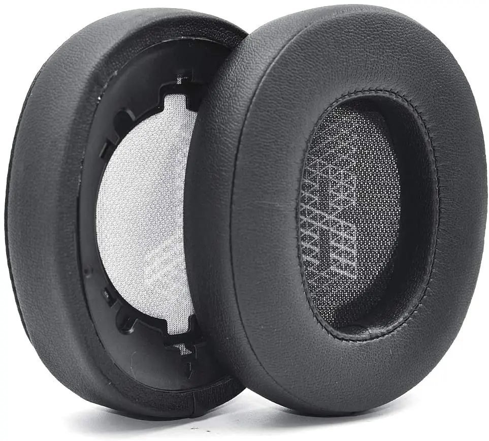 For JBL Live 500 BT Earpads Ear Cushion Replacement Protein Leather Memory Foam Ear Pads Compatible with JBL Live 500BT Wireless