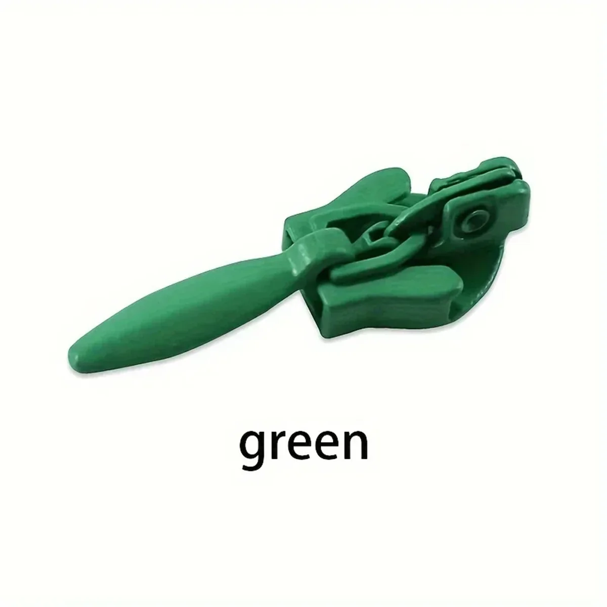 Assorted Colors Nylon Zipper Pulls 3# Invisible Slider 20pcs For DIY Clothing Repair