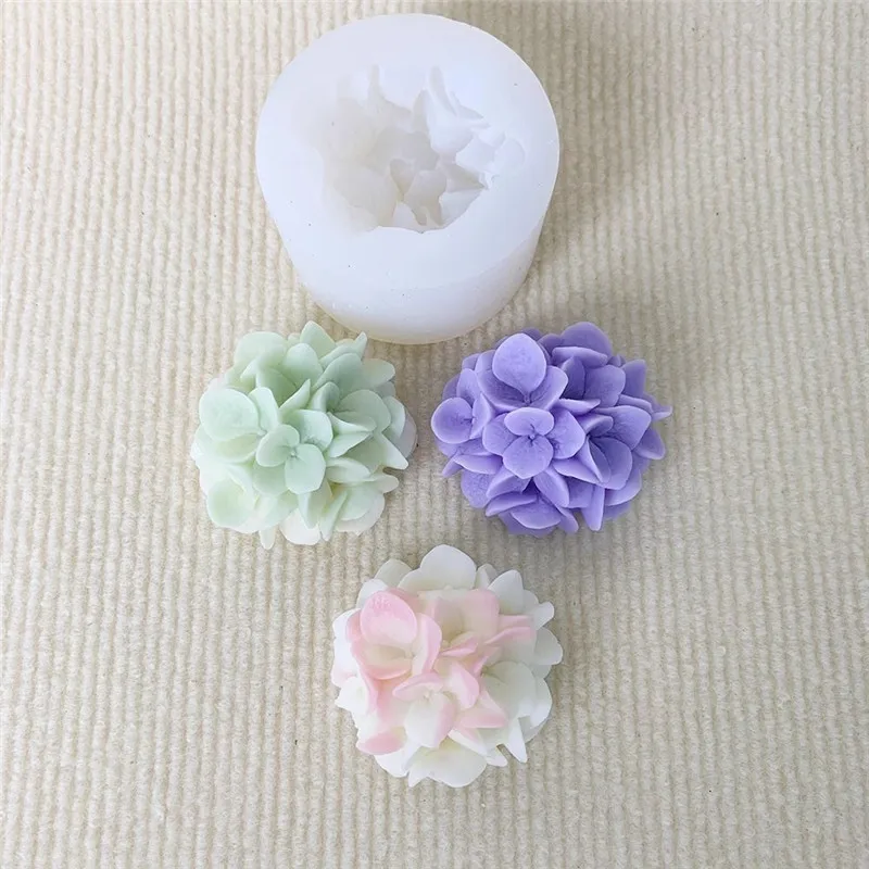 Hydrangea Flower Silicone Mold 5