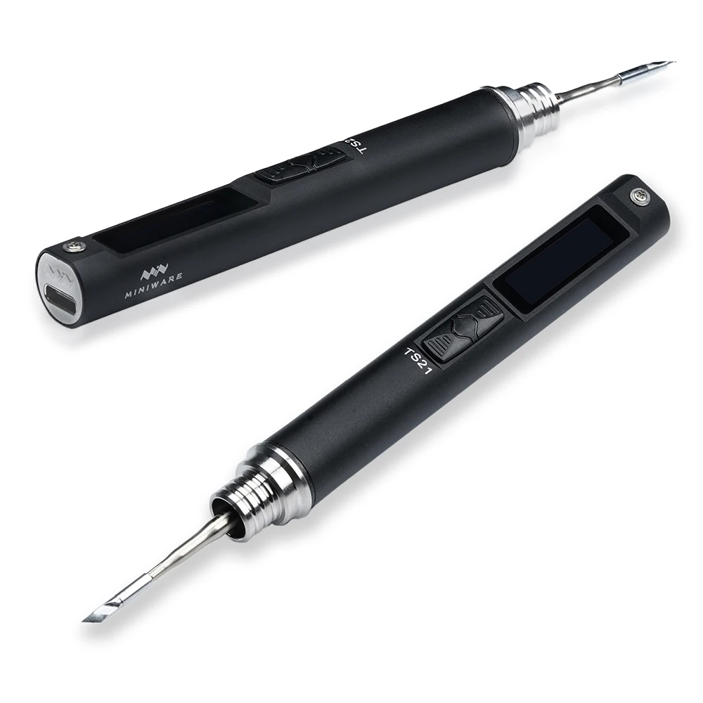 Original TS21 Soldering Iron Portable PD 100W 100-450℃ Adjustable Temperature Pr