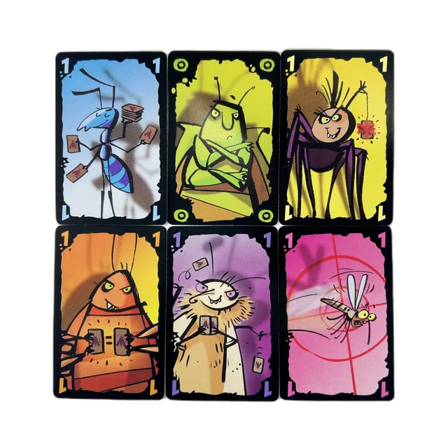 1 PC Mogel Motte Polilla Tramposa jeu de cartes Devir-jeu Moth Cheate/Royal Xiaoqiang tricheur Moth Board Deck pour jouer de fête 6