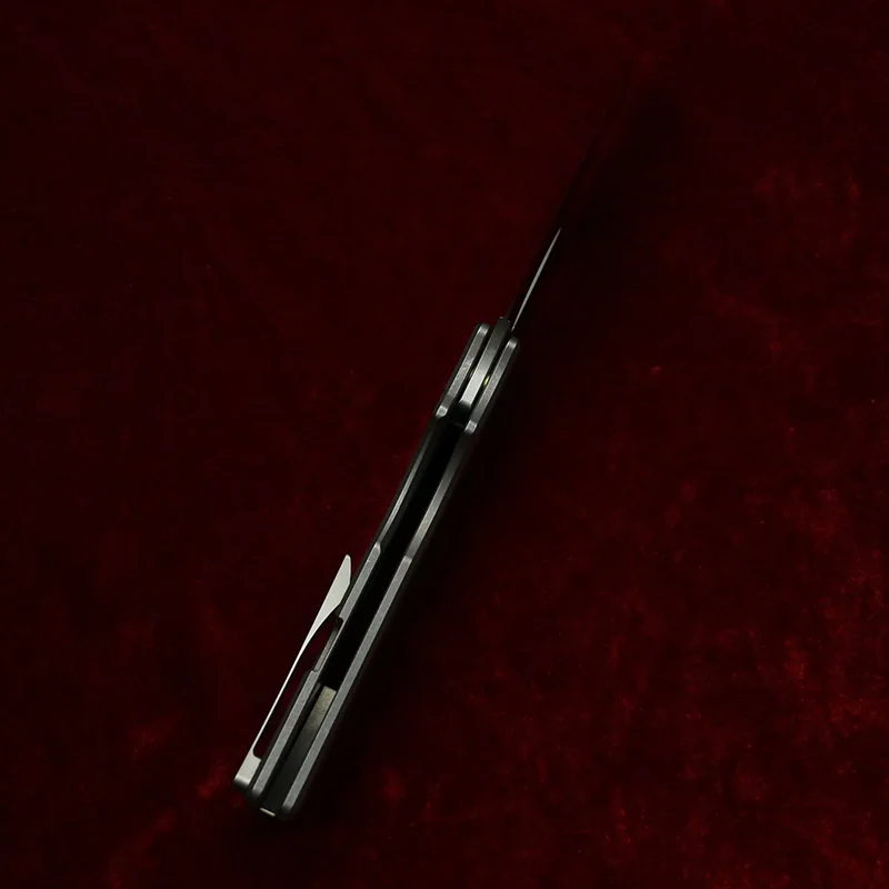 LEMIFSHE Made OZ Rosie XL Real 60+HRC 154CM Steel Blade Titanium