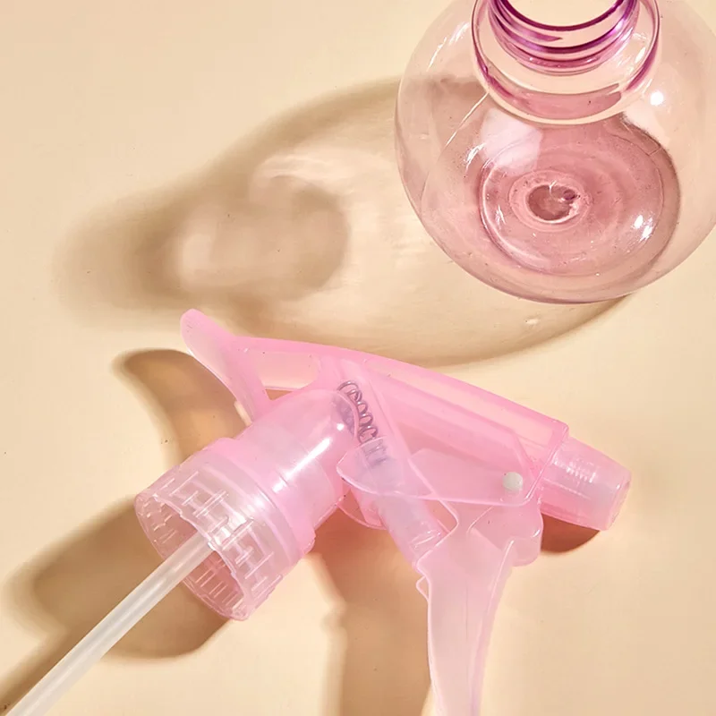 Candy Colors Hairdressing Spray Bottle Barber Hair High Pressure Water Refill Bottle Beauty Atomizer Container Salon Barber Tool