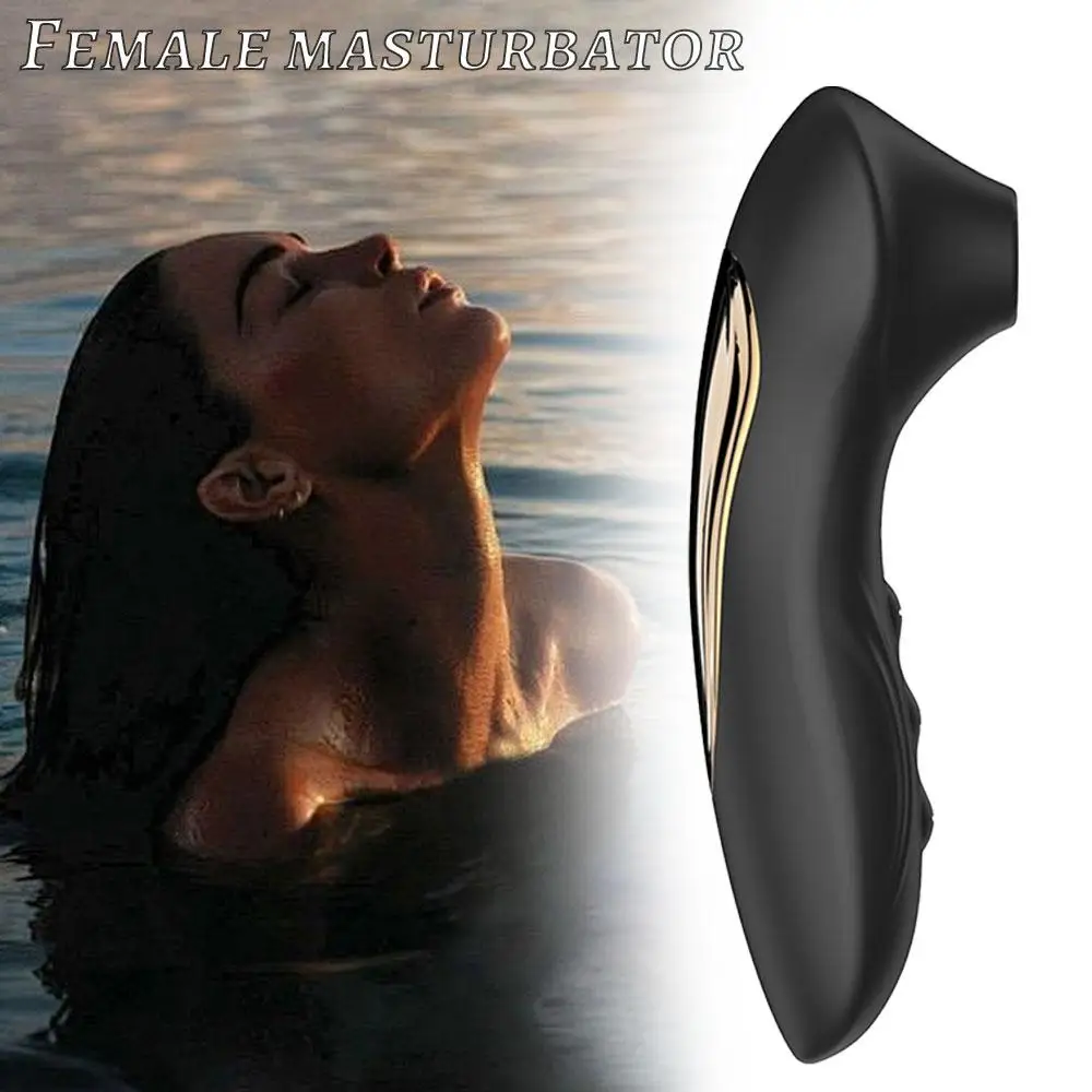 Black Clitoris Vibrator Female Massager Sex Toy